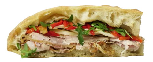 Panini Porchetta cu Ardei Copți - Rivca Pitești