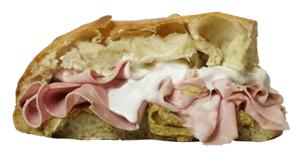 Panini Mortadella cu Fistic - Rivca Pitești