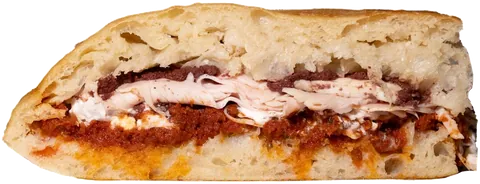 Panini Rivca cu curcan, cremă de măsline și burrata - Rivca Pitești